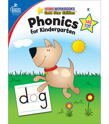 Phonics for Kindergarten, Grade K: Gold Star Edition Volume 12-cover