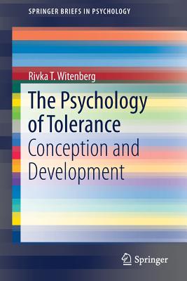 The Psychology of Tolerance: Conception and Development-cover