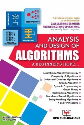 Analysis and Design of Algorithms-cover