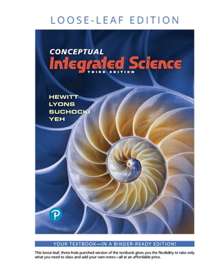 Conceptual Integrated Science, Loose-Leaf Edition-cover