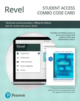 Revel for Technical Communication -- Combo Access Card-cover