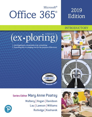 Exploring Microsoft Office 2019 Introductory-cover