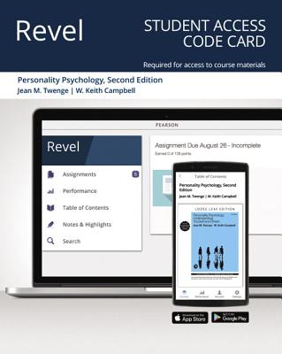 Revel for Personality Psychology: Understanding Yourself and Others -- Access Card