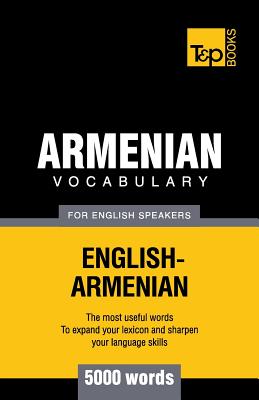 Armenian vocabulary for English speakers - 5000 words-cover