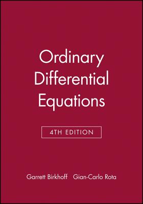 Ordinary Differential Equations-cover