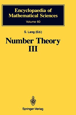 Number Theory III: Diophantine Geometry-cover