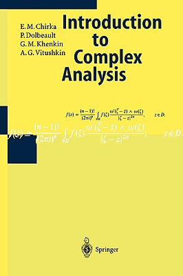 Introduction to Complex Analysis-cover