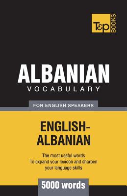 Albanian vocabulary for English speakers - 5000 words-cover