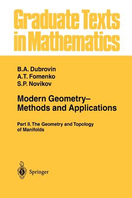 Modern Geometry-- Methods and Applications: Part II: The Geometry and Topology of Manifolds-cover