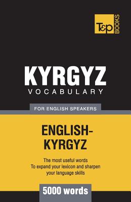 Kyrgyz vocabulary for English speakers - 5000 words-cover