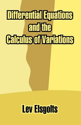 Differential Equations and the Calculus of Variations-cover