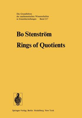 Rings of Quotients: An Introduction to Methods of Ring Theory-cover