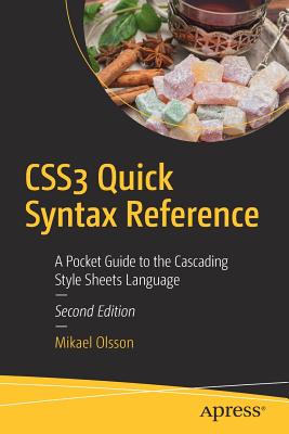 Css3 Quick Syntax Reference: A Pocket Guide to the Cascading Style Sheets Language-cover