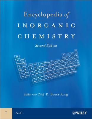 Encyclopedia of Inorganic Chemistry, 10 Volume Set-cover
