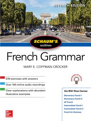 Schaum's Outline of French Grammar, Seventh Edition-cover