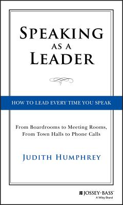 Speaking As a Leader-cover