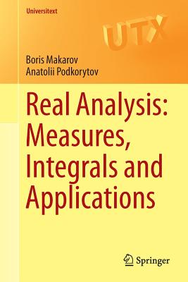 Real Analysis: Measures, Integrals and Applications-cover