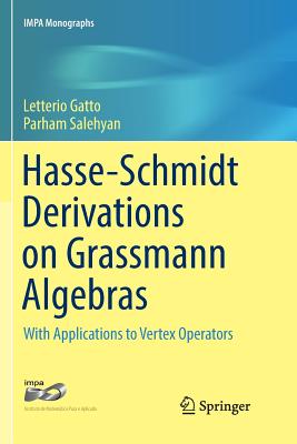 Hasse-Schmidt Derivations on Grassmann Algebras: With Applications to Vertex Operators-cover