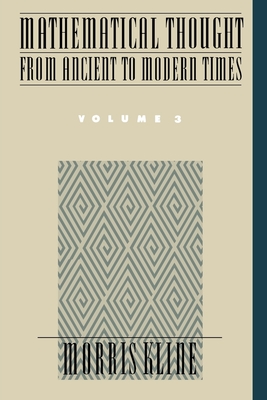 Mathematical Thought from Ancient to Modern Times-cover