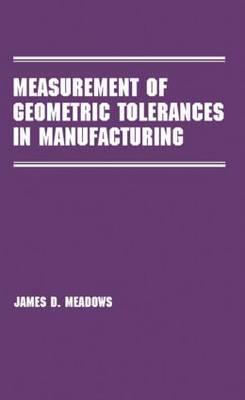 Measurement of Geometric Tolerances in Manufacturing-cover