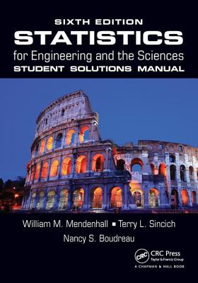 Statistics for Engineering and the Sciences Student Solutions Manual-cover