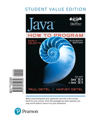 Java How to Program, Early Objects-cover