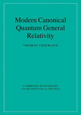 Modern Canonical Quantum General Relativity-cover