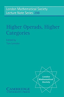 Higher Operads, Higher Categories-cover