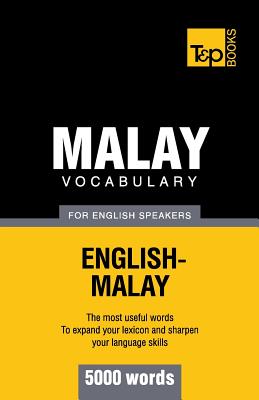 Malay vocabulary for English speakers - 5000 words-cover