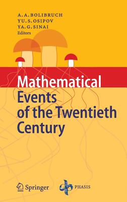 Mathematical Events of the Twentieth Century-cover