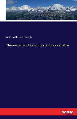 Theory of functions of a complex variable-cover