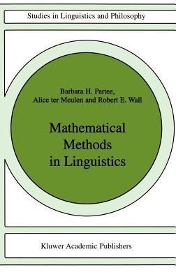 Mathematical Methods in Linguistics (Hardcover)-cover