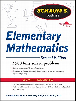 Schaum's Outline of Review of Elementary Mathematics, 2nd Edition-cover