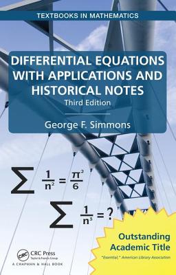 Differential Equations with Applications and Historical Notes-cover