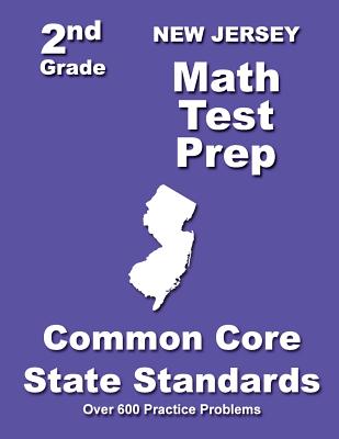 New Jersery 2nd Grade Math Test Prep: Common Core State Standards-cover