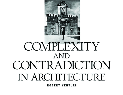 Robert Venturi: Complexity and Contradiction in Architecture-cover