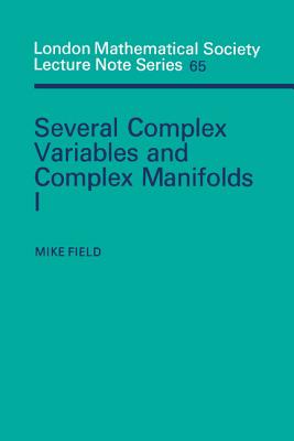 Several Complex Variables and Complex Manifolds I-cover