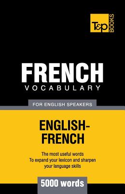 French vocabulary for English speakers - 5000 words-cover