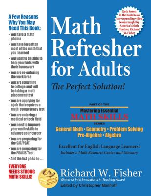 Math Refresher for Adults: The Perfect Solution-cover