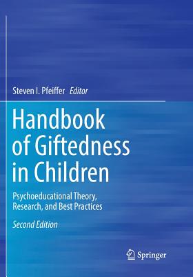 Handbook of Giftedness in Children: Psychoeducational Theory, Research, and Best Practices-cover