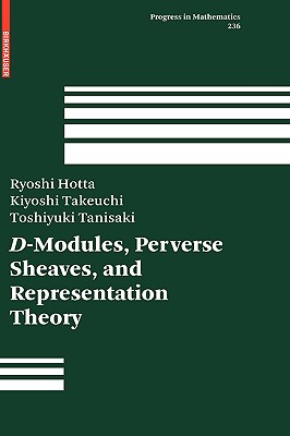 D-Modules, Perverse Sheaves, and Representation Theory-cover