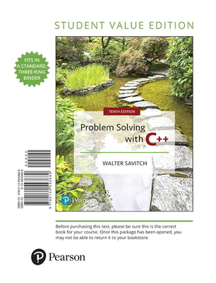Problem Solving with C++-cover