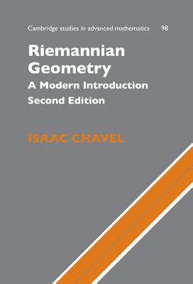 Riemannian Geometry: A Modern Introduction-cover