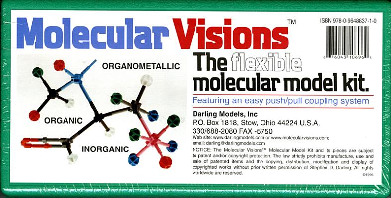 Molecular Visions (Organic, Inorganic, Organometallic) Molecular Model Kit #1 by Darling Models to Accompany Organic Chemistry-cover