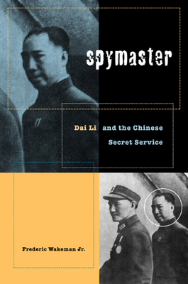 Spymaster: Dai Li and the Chinese Secret Service-cover