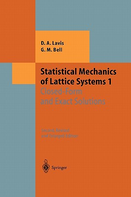 Statistical Mechanics of Lattice Systems: Volume 1: Closed-Form and Exact Solutions-cover