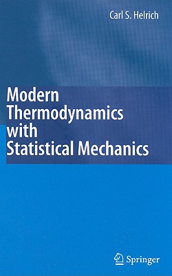 Modern Thermodynamics with Statistical Mechanics-cover