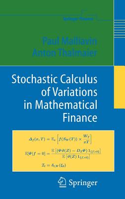 Stochastic Calculus of Variations in Mathematical Finance-cover