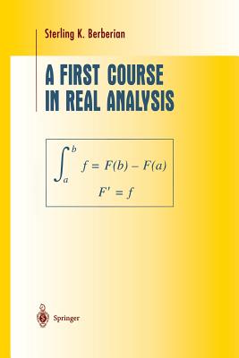 A First Course in Real Analysis-cover