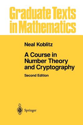 A Course in Number Theory and Cryptography-cover